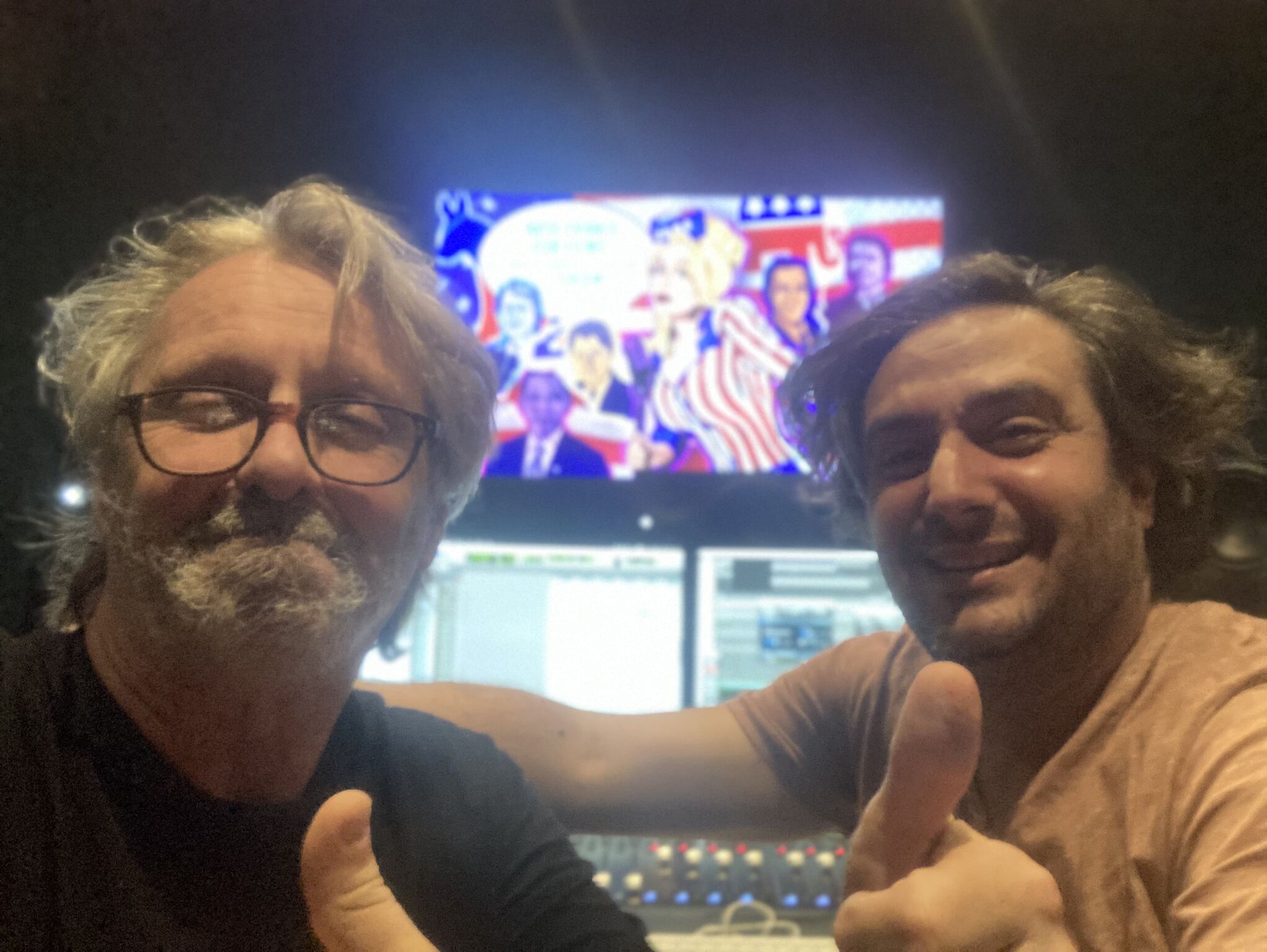 Fin de mix et d’étalonnage avec Nicolas Maupied